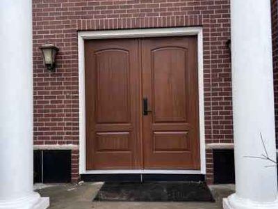 Double Entry Door Installation