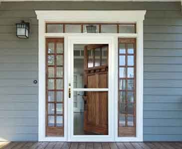 Wood Entry Door Installation